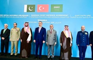 Ishaq Dar attends inaugural meeting of Strategic Political and Defence Committee in Istanbul