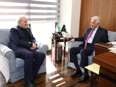Iranian Ambassador calls on Defence Minister Khawaja Asif