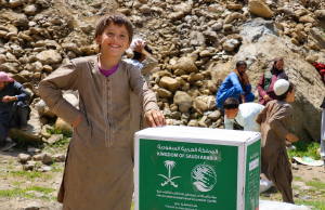 KSrelief distributes 500 food baskets to flood-hit families in Afghanistan’s Nuristan