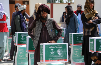 KSrelief distributes food baskets to flood-affected families in Afghanistan’s Paktika