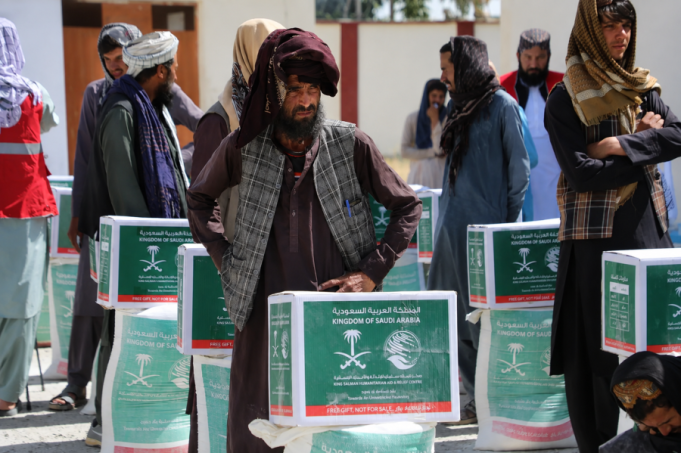 KSrelief distributes food baskets to flood-affected families in Afghanistan’s Paktika