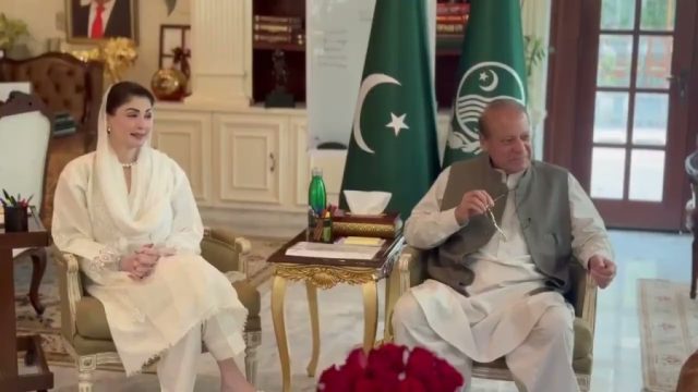 Nawaz Sharif, Maryam Nawaz bid farewell to Saudi ambassador