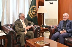 Iran envoy briefs Dar on bilateral cooperation, regional situation