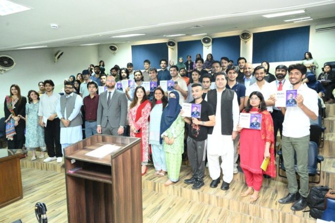 Bahria University Students Participate in International ‘Atomic Dictation’ Project