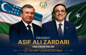 President Zardari felicitates Uzbek President on 35th Independence Day