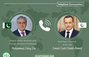 Dar congratulates newly elected OIC Secretary-General, reaffirms Pakistan’s commitment to Muslim Ummah