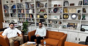 Saudi Press Attaché, Sanober Institute chief discuss media, research cooperation