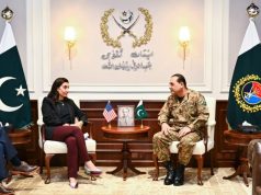 US Afghanistan War Commission delegation meets Field Marshal Asim Munir at GHQ