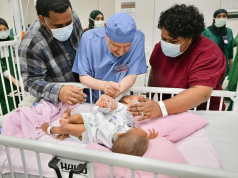 Saudi medical team begins separation surgery of Fijian conjoined twins in Riyadh