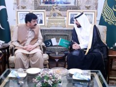 Saudi Ambassador, Punjab Governor discuss matters of mutual interest