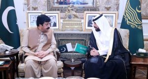 Saudi Ambassador, Punjab Governor discuss matters of mutual interest